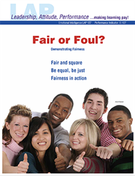 LAP-EI-127, Fair or Foul? (Demonstrating Fairness) (Download) EI:127, Emotional Intelligence, Workplace, Co-op