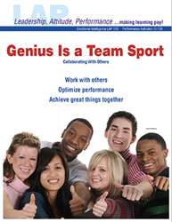 LAP-EI-130, Genius Is a Team Sport (Collaborating With Others) (Download) EI:130, Emotional Intelligence, Ethics