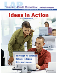 LAP-PD-126, Ideas in Action (Innovation Skills) (Download) PD:126, Professional Development, Entrepreneurship, LAP-PD-018