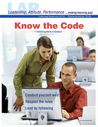 LAP-PD-251, Know the Code (Following Rules of Conduct) (Download) PD:251, Professional Development, Ethics