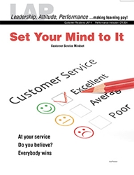 LAP-CR-004, Set Your Mind to It (Customer Service Mindset) (Download) CR:004, Customer Service