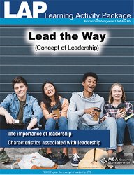 LAP-EI-009, Lead the Way (Concept of Leadership) (Download) EI:009, LAP-EI-909, Emotional Intelligence, Professional Development, Workplace, Co-op