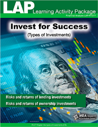 LAP-FI-077, Invest for Success (Types of Investments) (Download) FI:077, Financial Planning