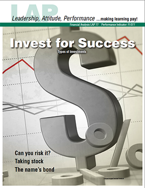LAP-FI-077, Invest for Success (Types of Investments) (Download) FI:077, Financial Planning