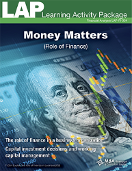 LAP-FI-354, Money Matters (Role of Finance) (Download) FI:354, Financial Management, Credit