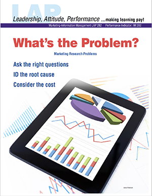 LAP-IM-282, What’s the Problem? (Marketing Research Problems) (Download) IM:282, LAP-IM-013, Information Management