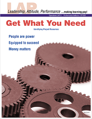 LAP-OP-003, Get What You Need (Identifying Project Resources) (Download) LAP-OP-531, OP:003, Operations, LAP-QS-019