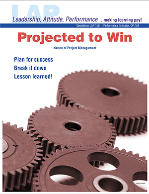 LAP-OP-158, Projected to Win (Nature of Project Management) (Download) OP:158, Operations