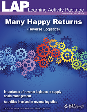LAP-OP-513, Many Happy Returns (Reverse Logistics) (Download) OP:513, operations