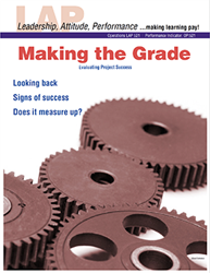 LAP-OP-521, Making the Grade (Evaluating Project Success) (Download) OP:521, Operations, LAP-QS-019