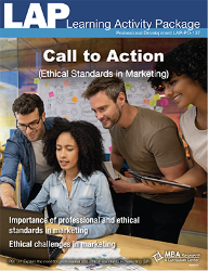 LAP-PD-137, Call to Action (Ethical Standards in Marketing) (Download) PD:137, Ethics, Marketing, Professional Development