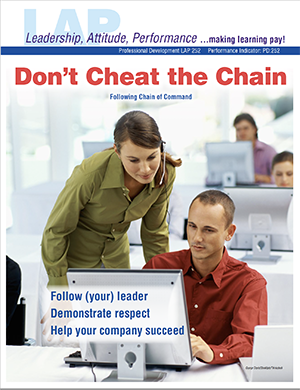 LAP-PD-252, Don't Cheat the Chain (Following Chain of Command) (Download) PD:252, Professional Development