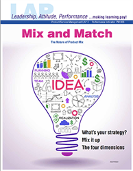LAP-PM-003, Mix and Match (The Nature of the Product Mix) (Download) PM:003, Product Management, Product Planning, Branding