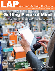 LAP-PM-042, Getting Piece of Mind (Factors Used To Position Products/Services) (Download) PM:042, LAP-PM-019, Product Management, Product Planning, Branding, Marketing