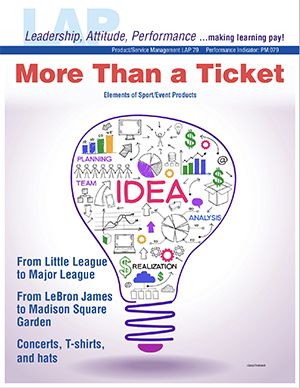 LAP-PM-079, More Than a Ticket (Elements of Sport/Event Products) (Download) PM:079, Product Management, Branding, Sports Marketing