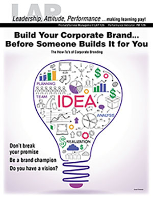 LAP-PM-126, Build Your Corporate Brand...Before Someone Builds It for You (The How-To's of Corporate Branding) (Download) PM:126, Product Management, Product Planning, Marketing