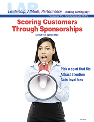LAP-PR-175, Scoring Customers Through Sponsorships (Sports/Event Sponsorships) (Download) PR:175, LAP-PR-017, Promotion, Sports Marketing