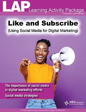 LAP-PR-365, Like and Subscribe (Using Social Media for Digital Marketing) (Download) PR:365, Promotion, Digital Marketing