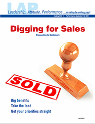 LAP-SE-001, Digging for Sales (Prospecting for Customers) (Download) SE:001, Selling, LAP-SE-116