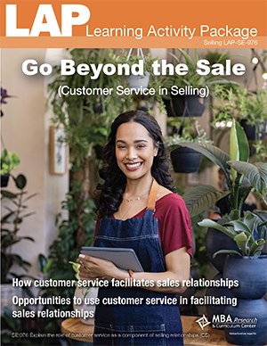 LAP-SE-076, Go Beyond the Sale (Customer Service in Selling) (Download) SE:076