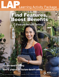 LAP-SE-109, Find Features, Boost Benefits (Feature-Benefit Selling) (Download) SE:109, Selling