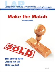 LAP-SE-321, Make the Match (Selling Sponsorships) (Download) SE:321, LAP-SE-127, Sports Marketing, Promotion