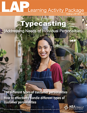 LAP-SE-810, Typecasting (Addressing Needs of Individual Personalities) (Download) SE:810, Selling