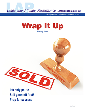 LAP-SE-895, Wrap it Up (Closing Sales) (Download) SE:895, Selling