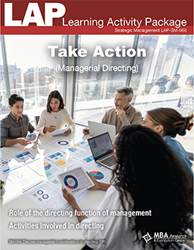 LAP-SM-066, Take Action (Managerial Directing) (Download) SM:066, LAP-FI-008